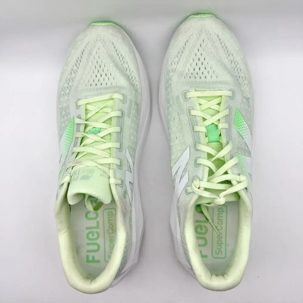 New Balance Mens FuelCell Supercomp Trainer v3 Athletic Shoes US 14 Green EUC